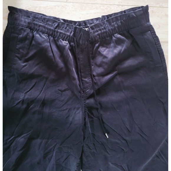 Loft By Ann Taylor 2X Womens Pull on‎ Pants Black Pockets Drawstring Wide LegNWT - Picture 4 of 8